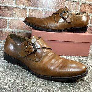 Johnston & Murphy McClain Monk Strap men’s loafers size 11